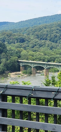 Morning view from balcony.