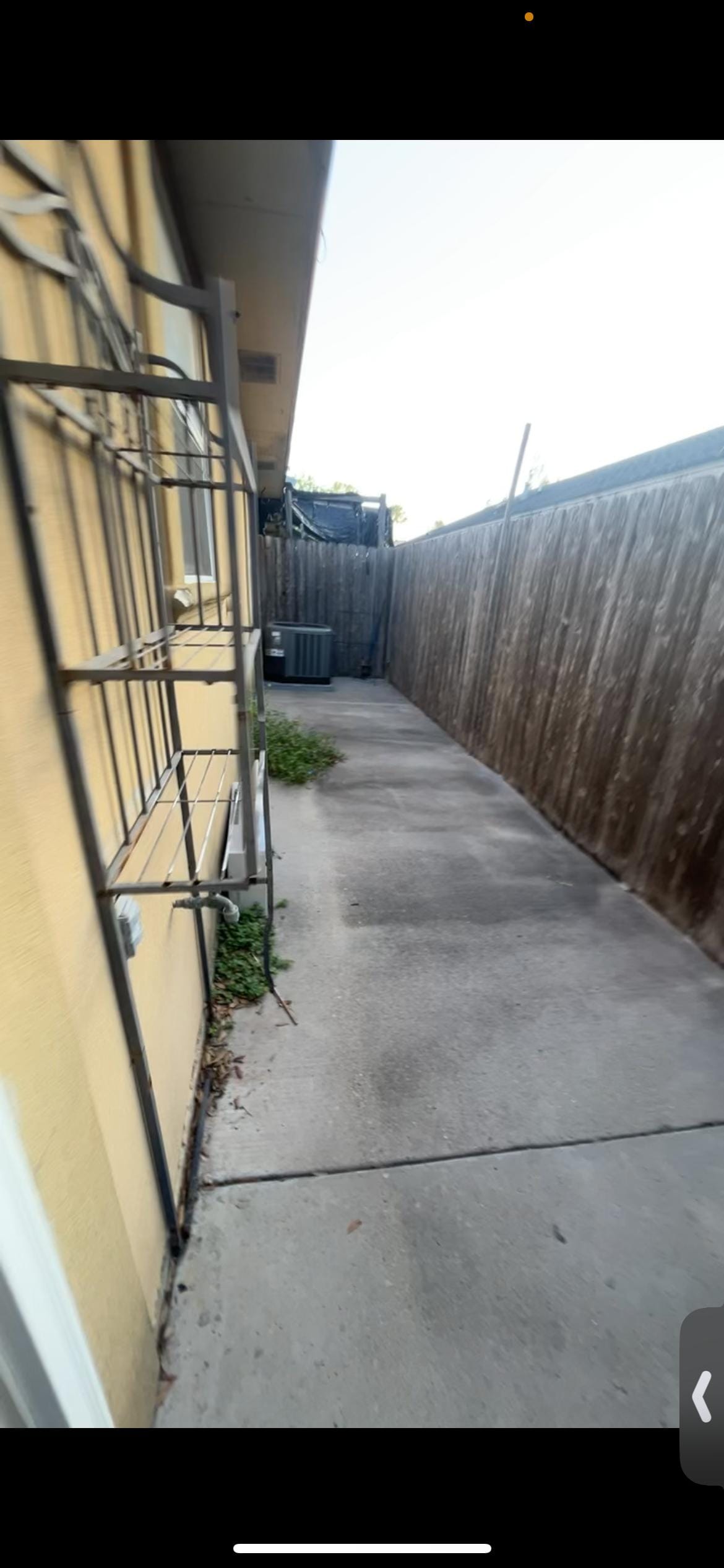 Outside Back Patio