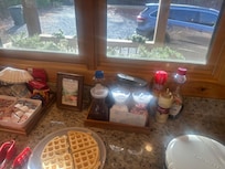 waffle bar was a big hit!