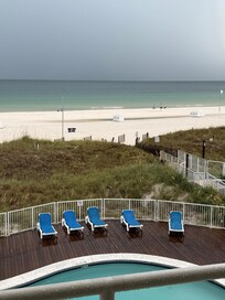 View from the balcony