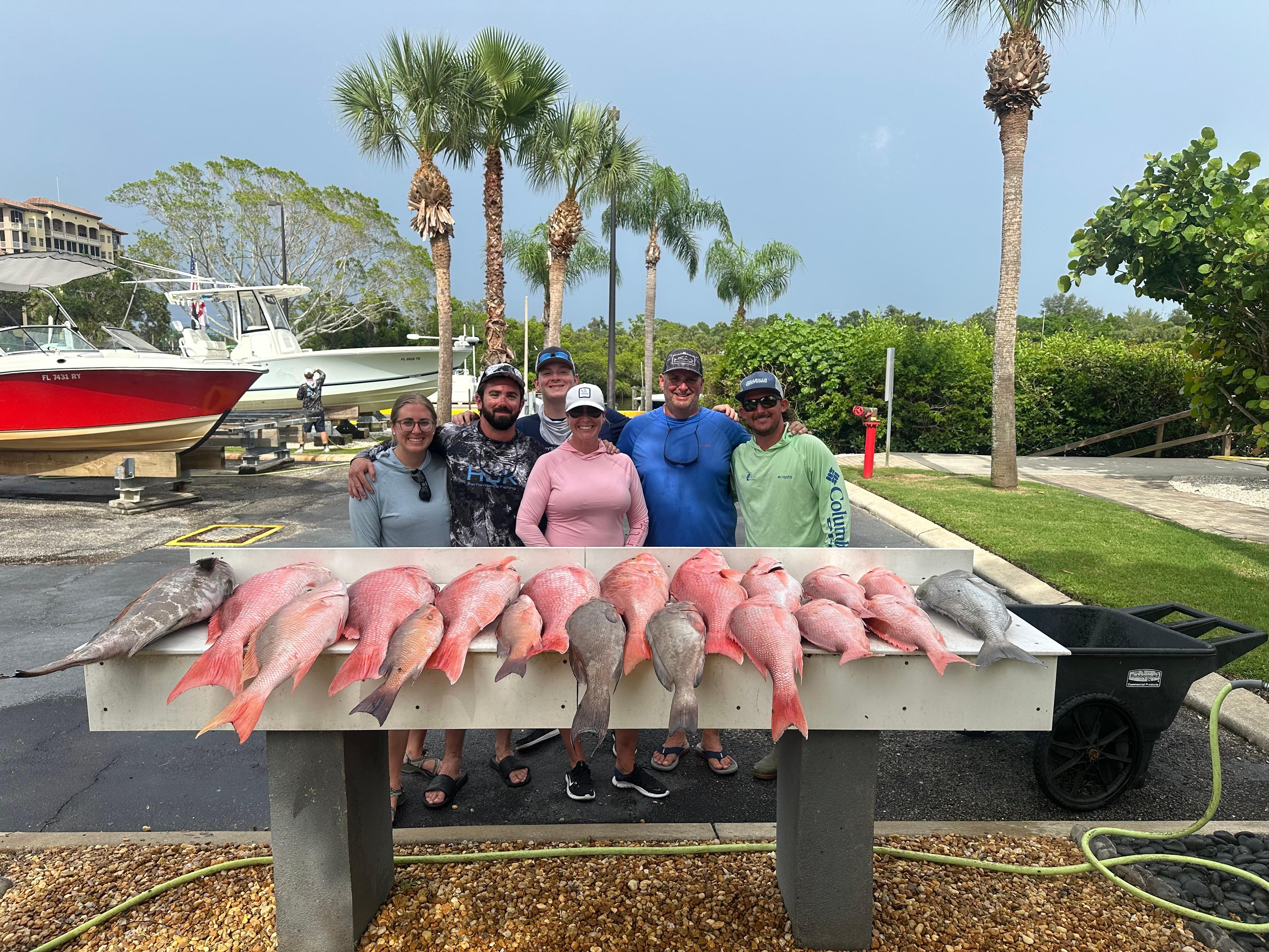 Fishing was epic! Highly recommend in2deep fishing charter w/Capt. Dustin Lambert