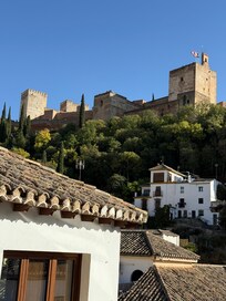 View from our room in the afternoon