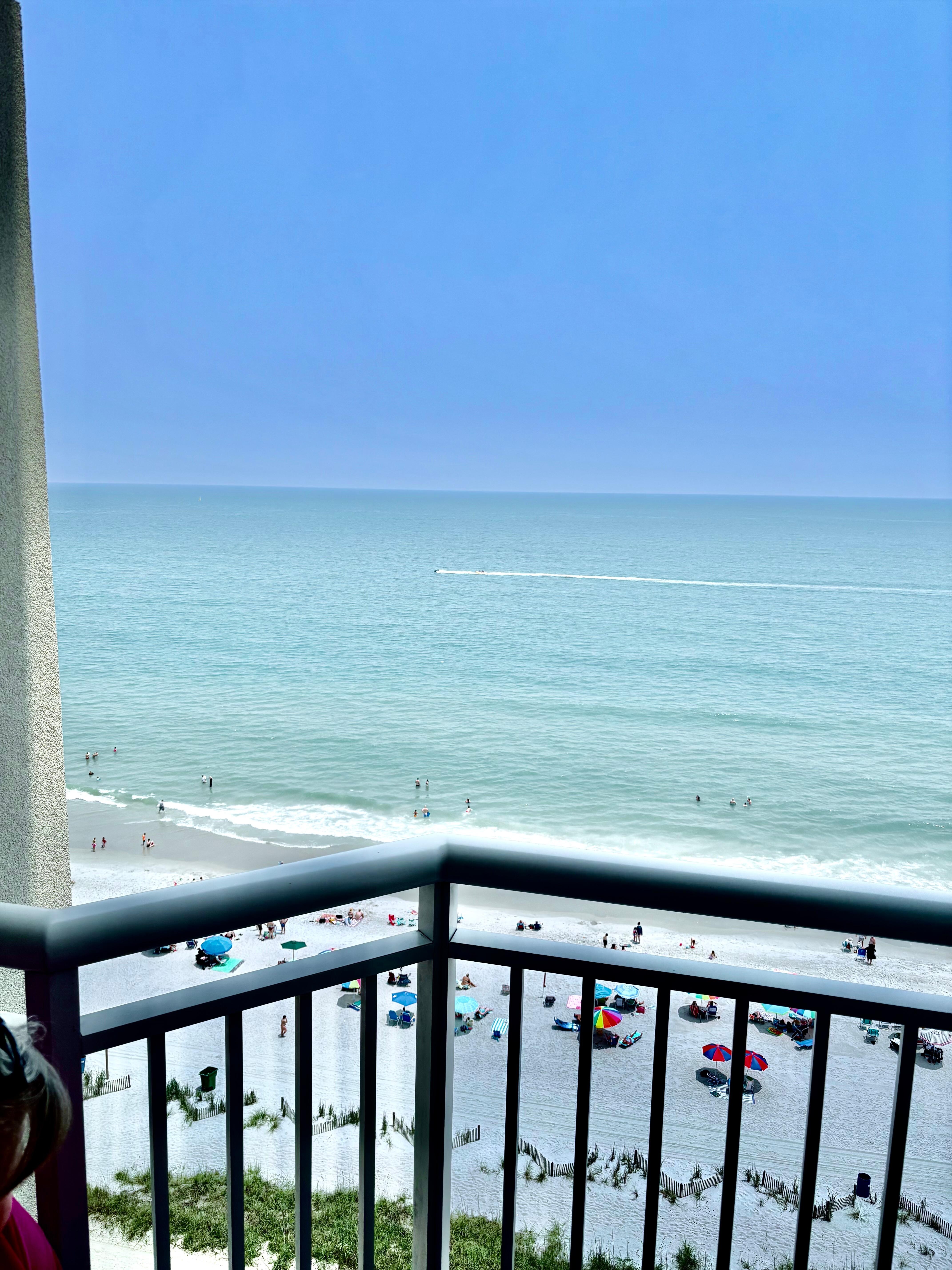 View from the balcony.