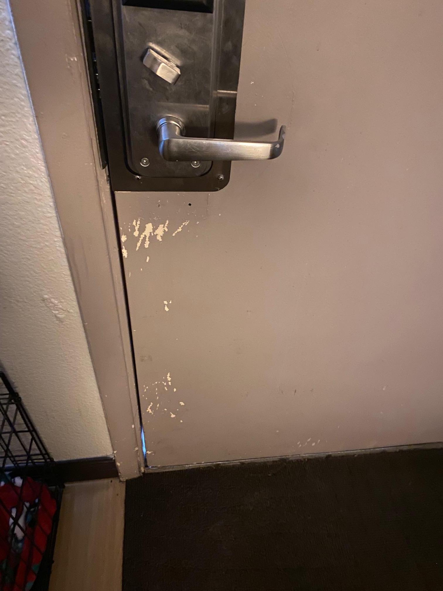 Door scratches