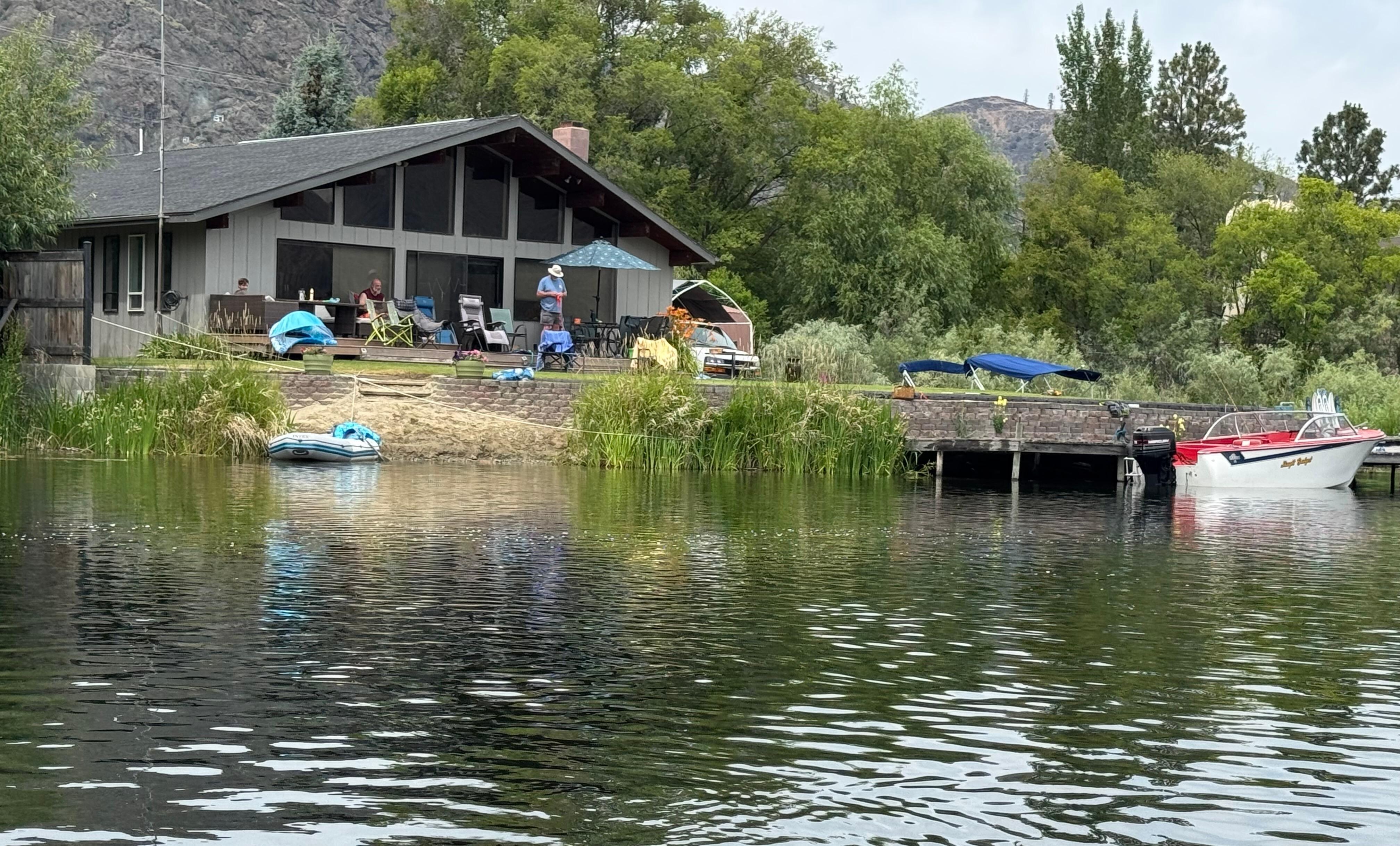 From my floaty