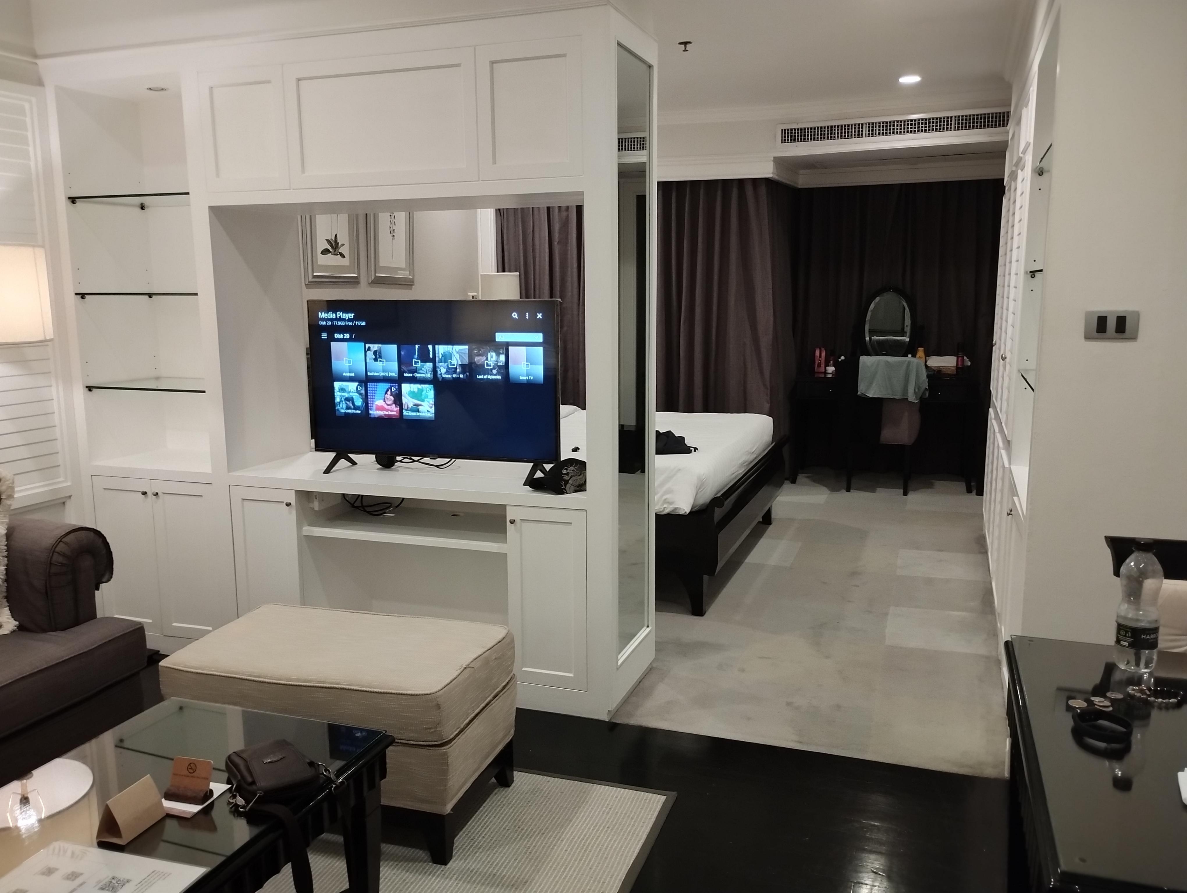 The studio flat we stayed in.