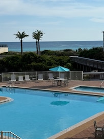 Taken from the balcony.