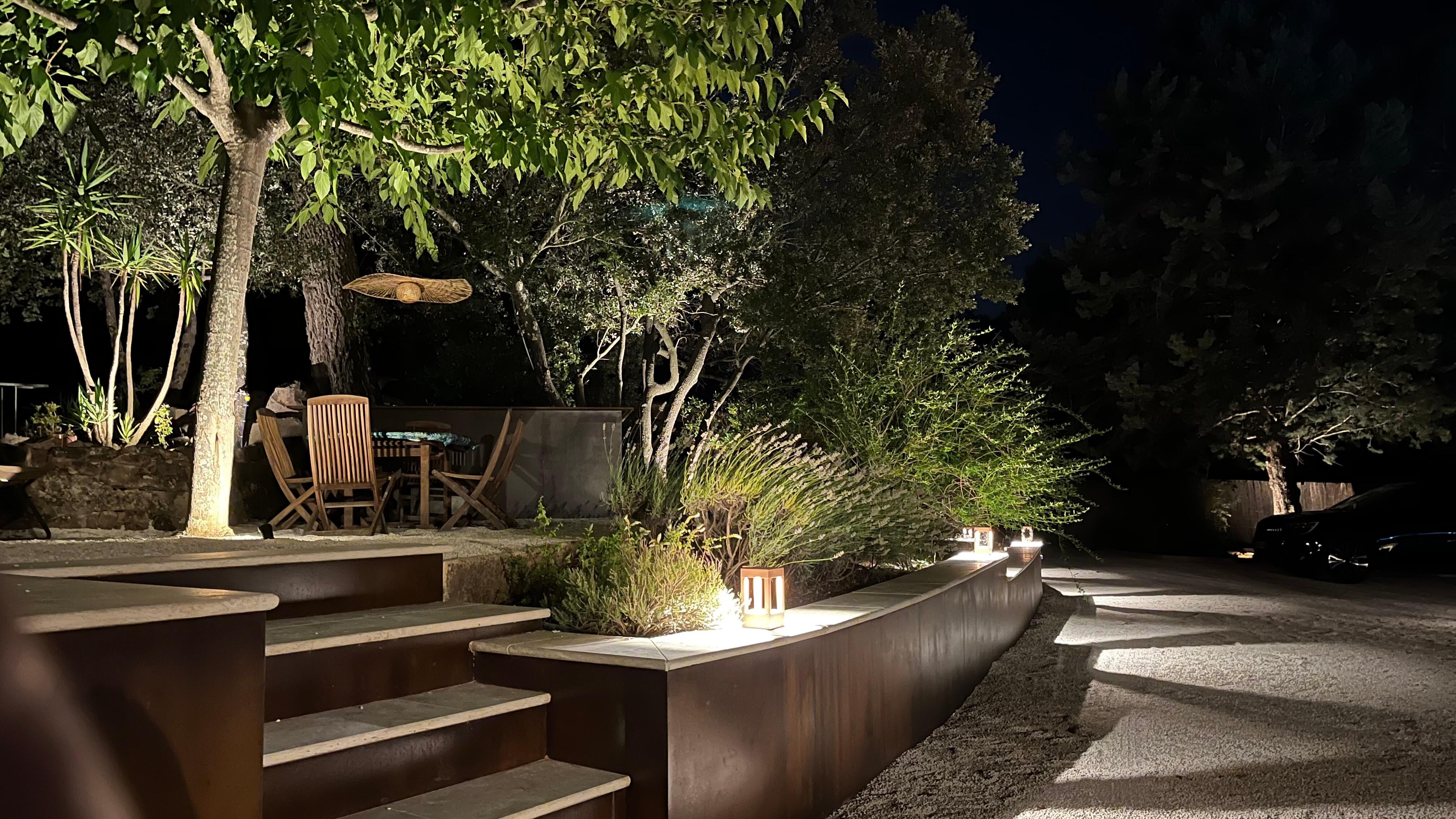 Terrasse et cuisine d’été 