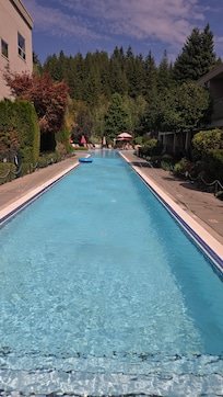 Pool side .. entry ..