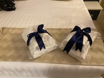 Packages towels and slippers