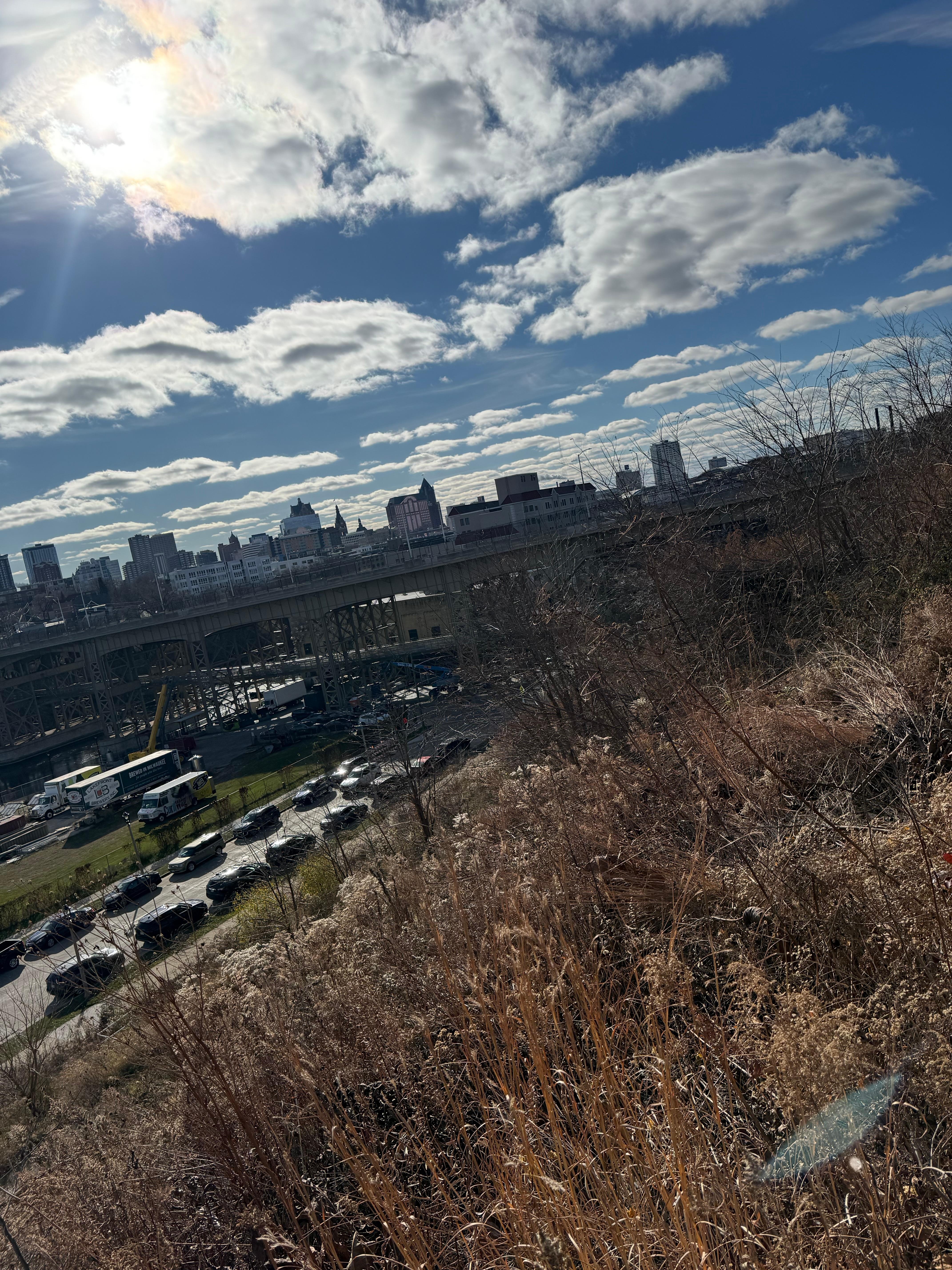 View from the living room window