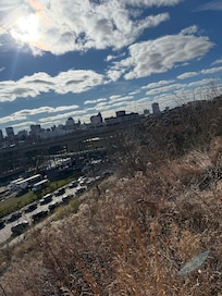 View from the living room window