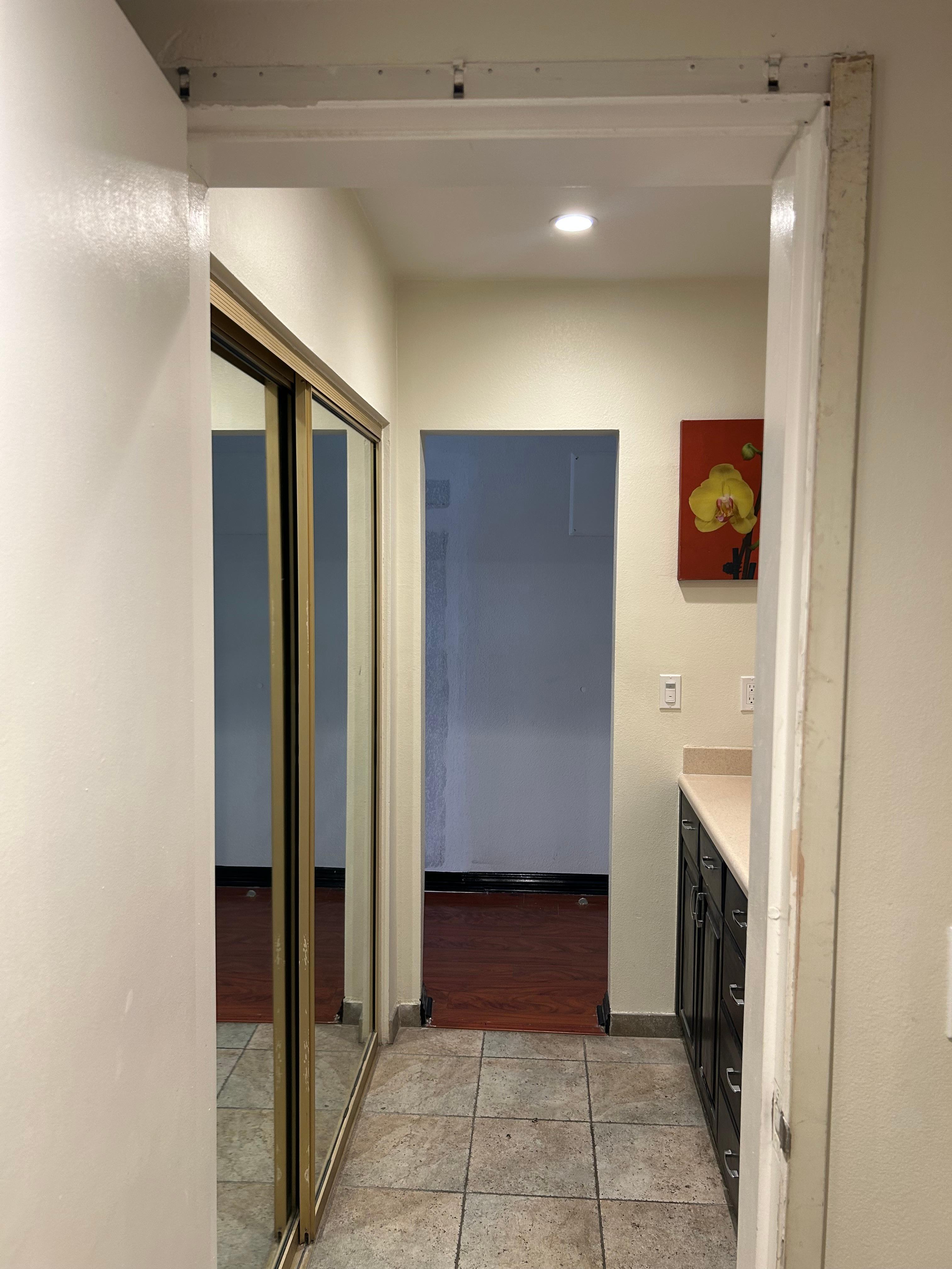 Bathroom door