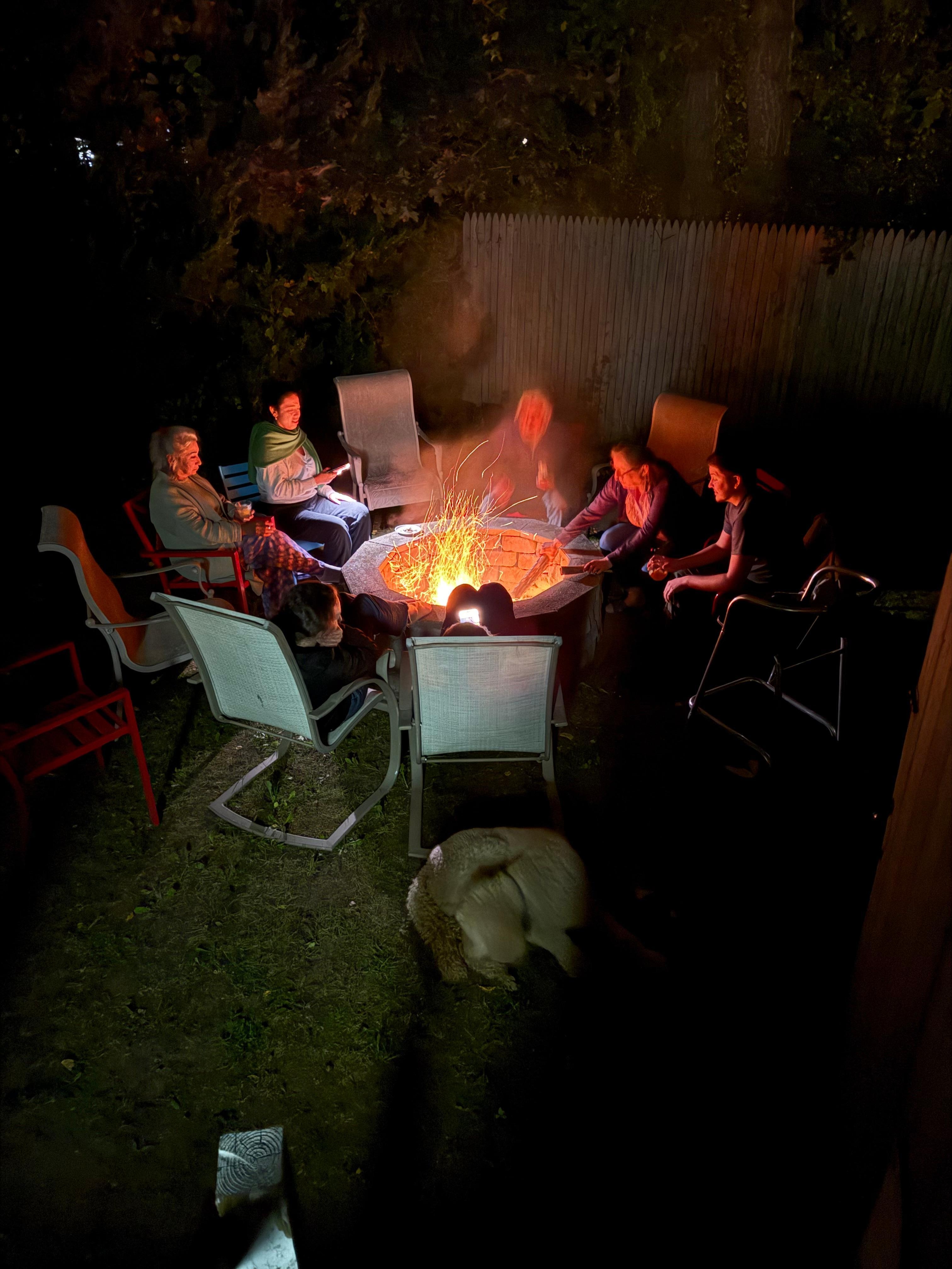 Fire pit was amazing. 