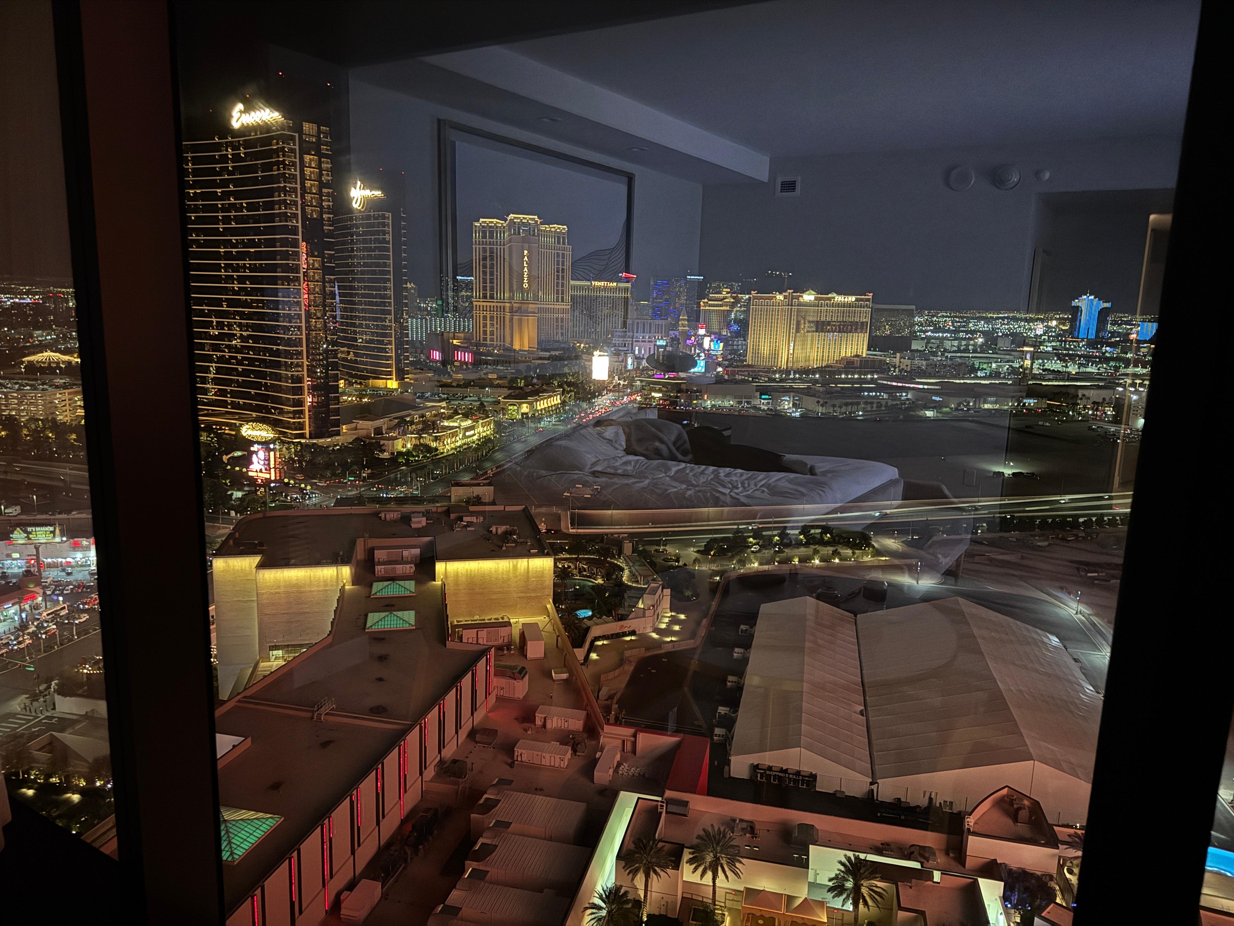 View from the hotel room