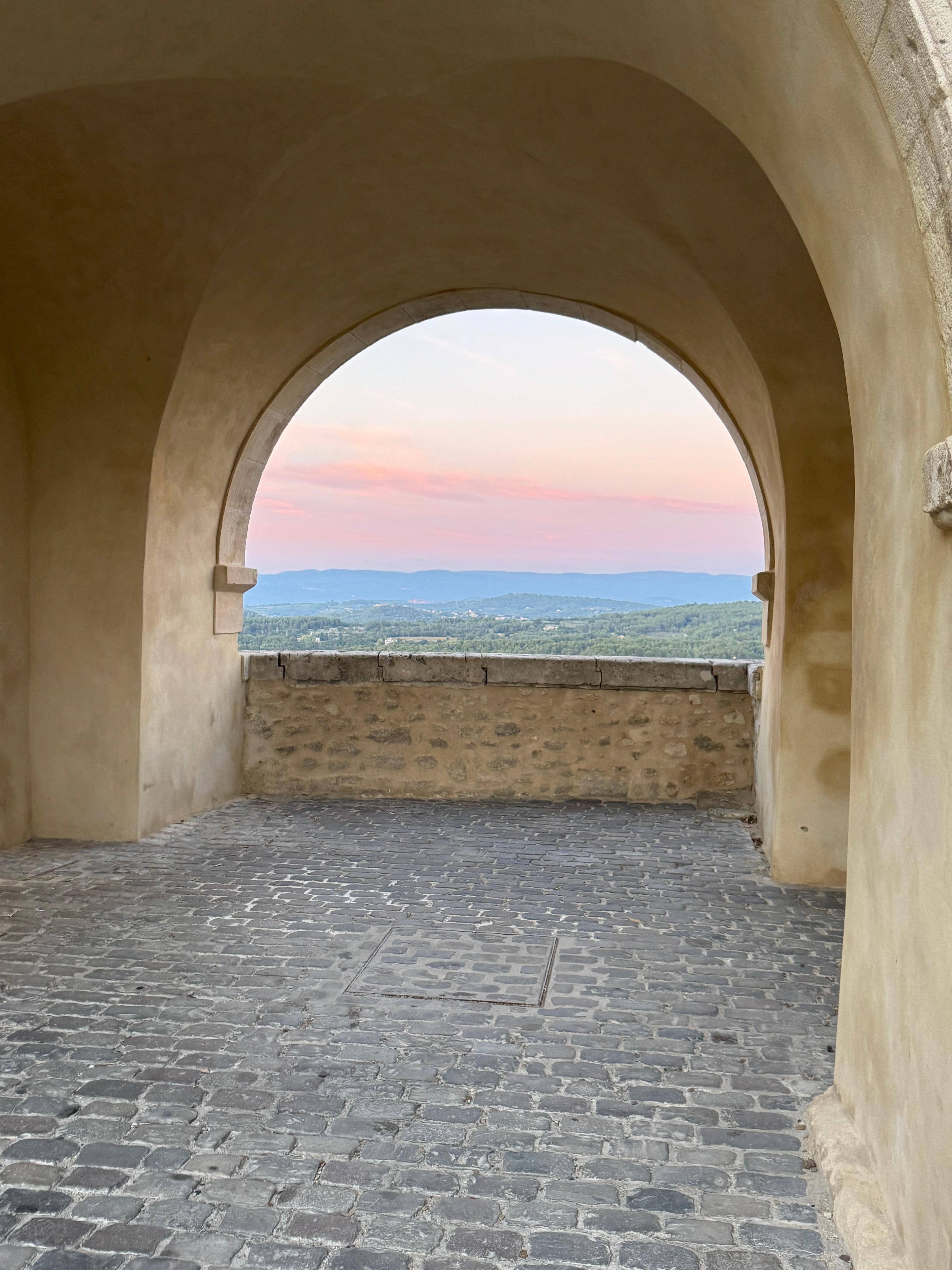 The sunset in Meneribe 