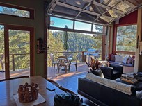 When the weather permits, a wonderful indoor-outdoor hybrid