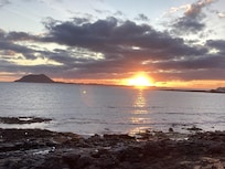 Sunrise from the villa