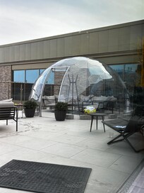 Takterrassen på spa:t