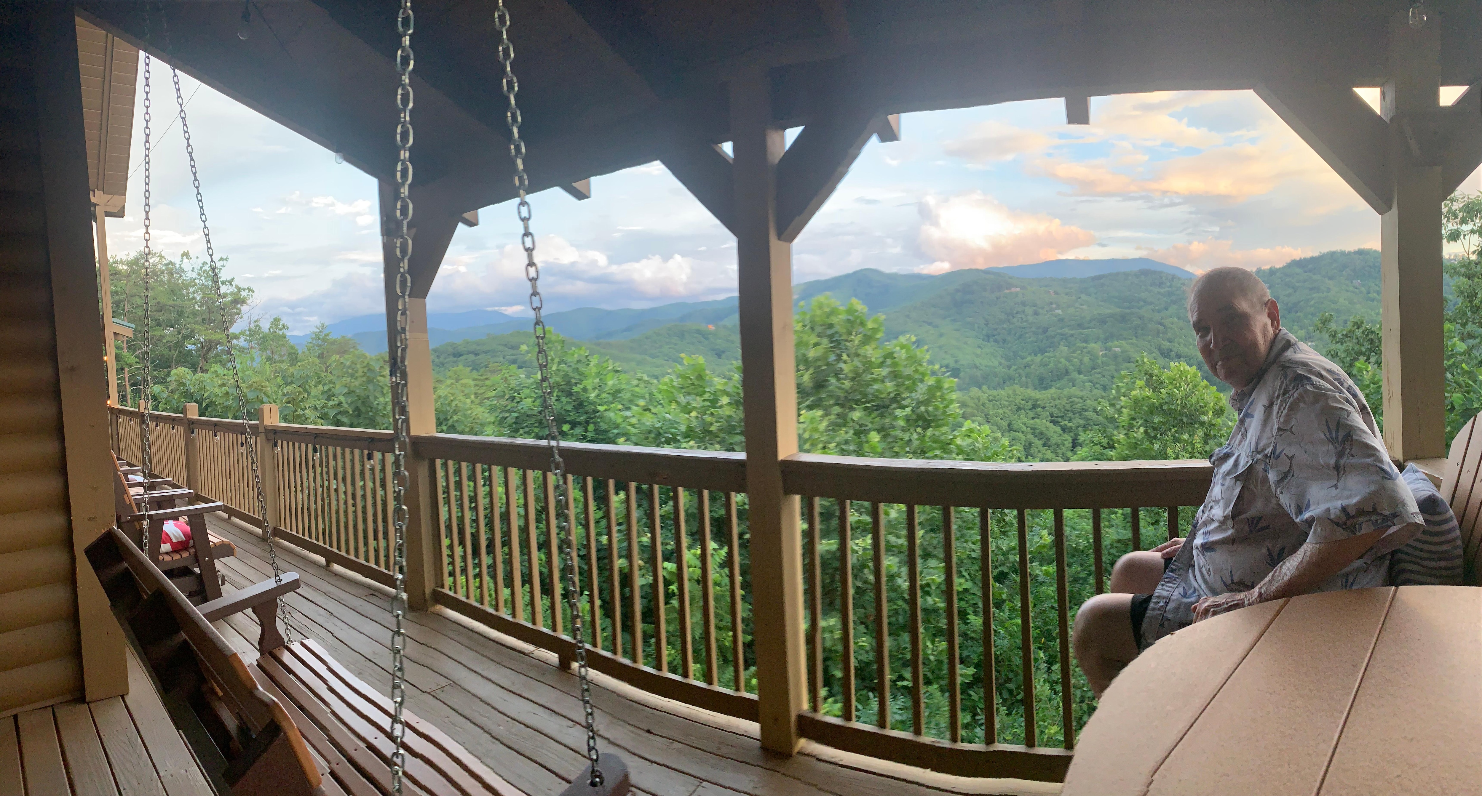 Back balcony