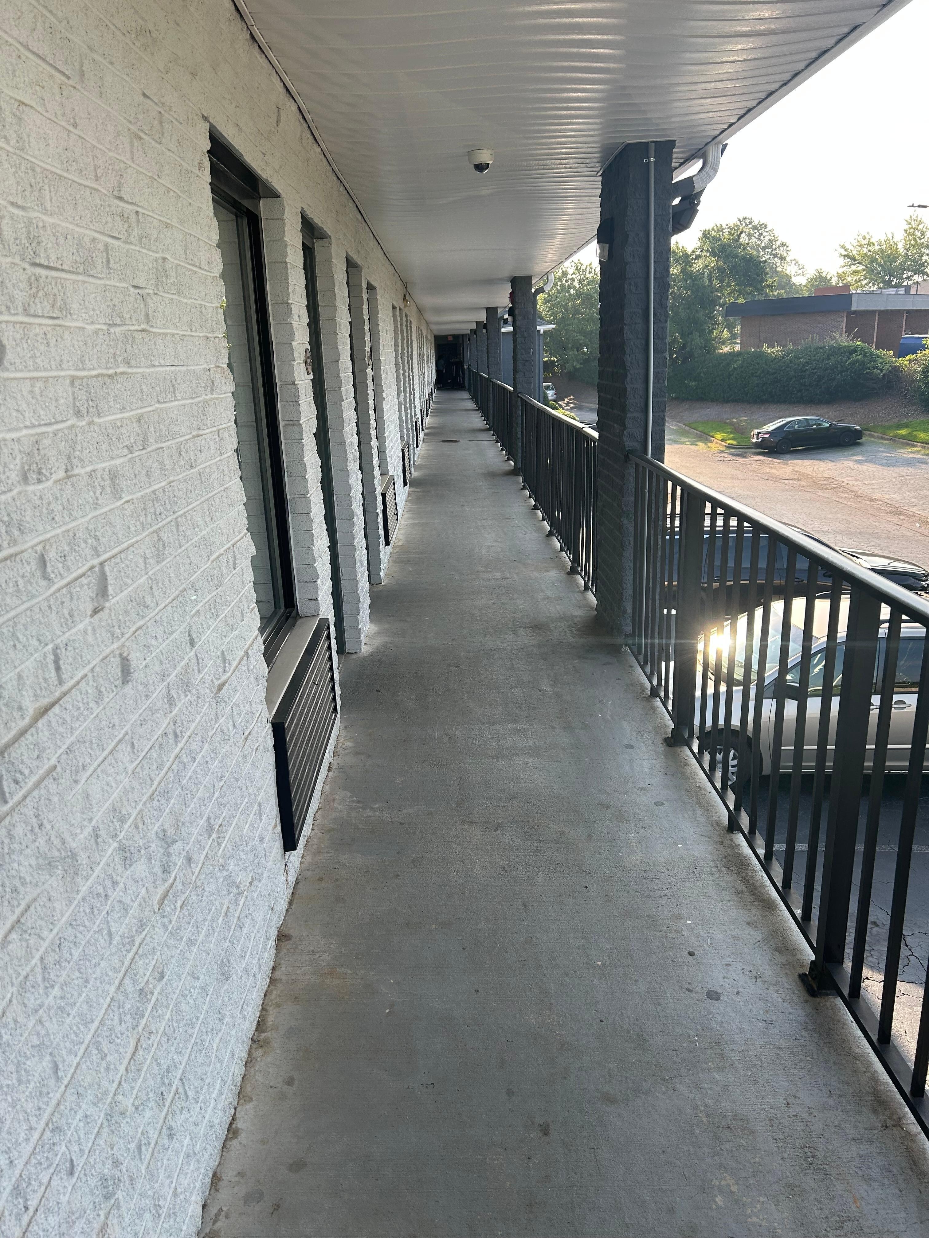 Dirty balcony