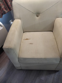 Stabbed chair