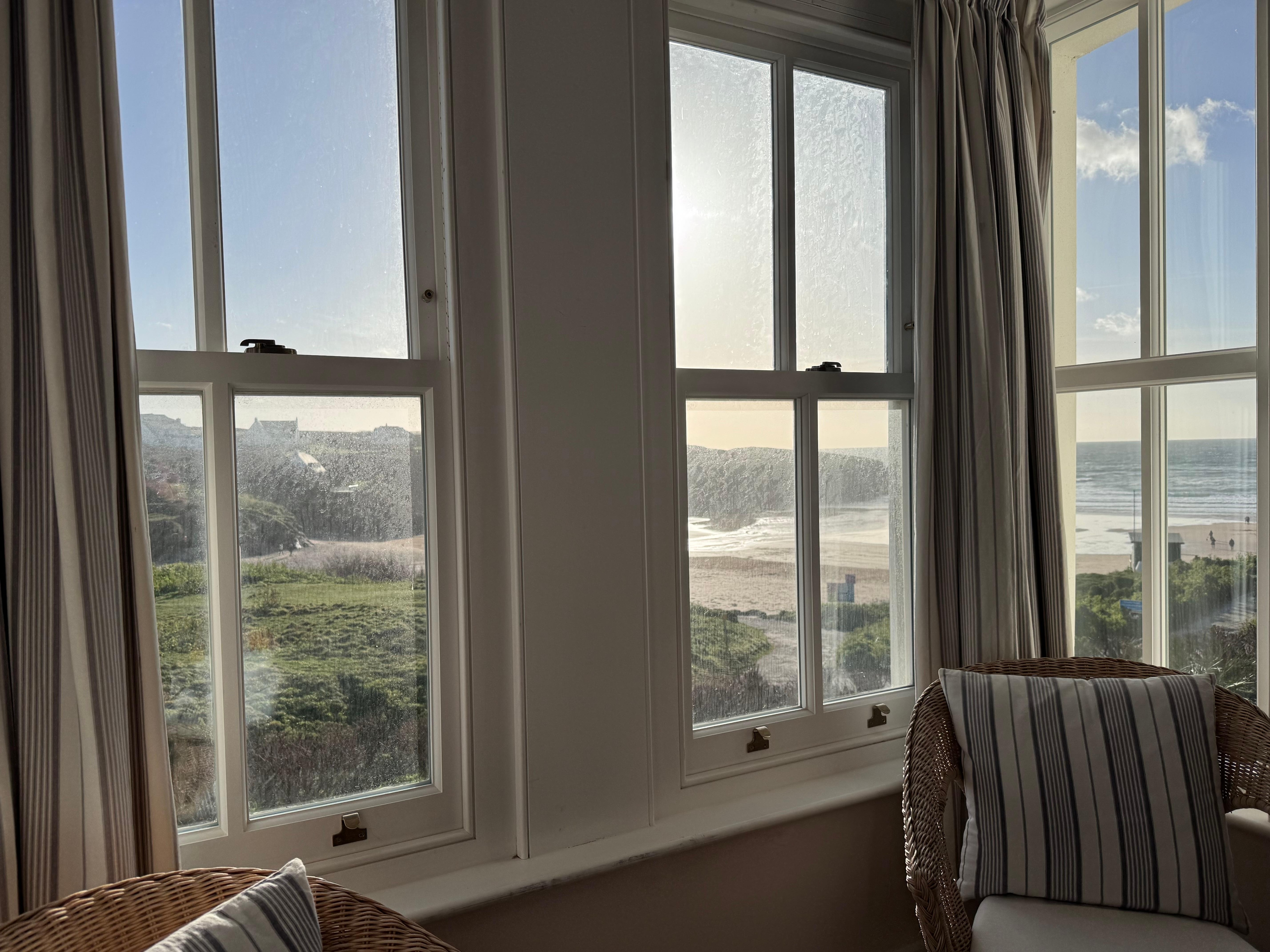 View from bedroom with ensuite