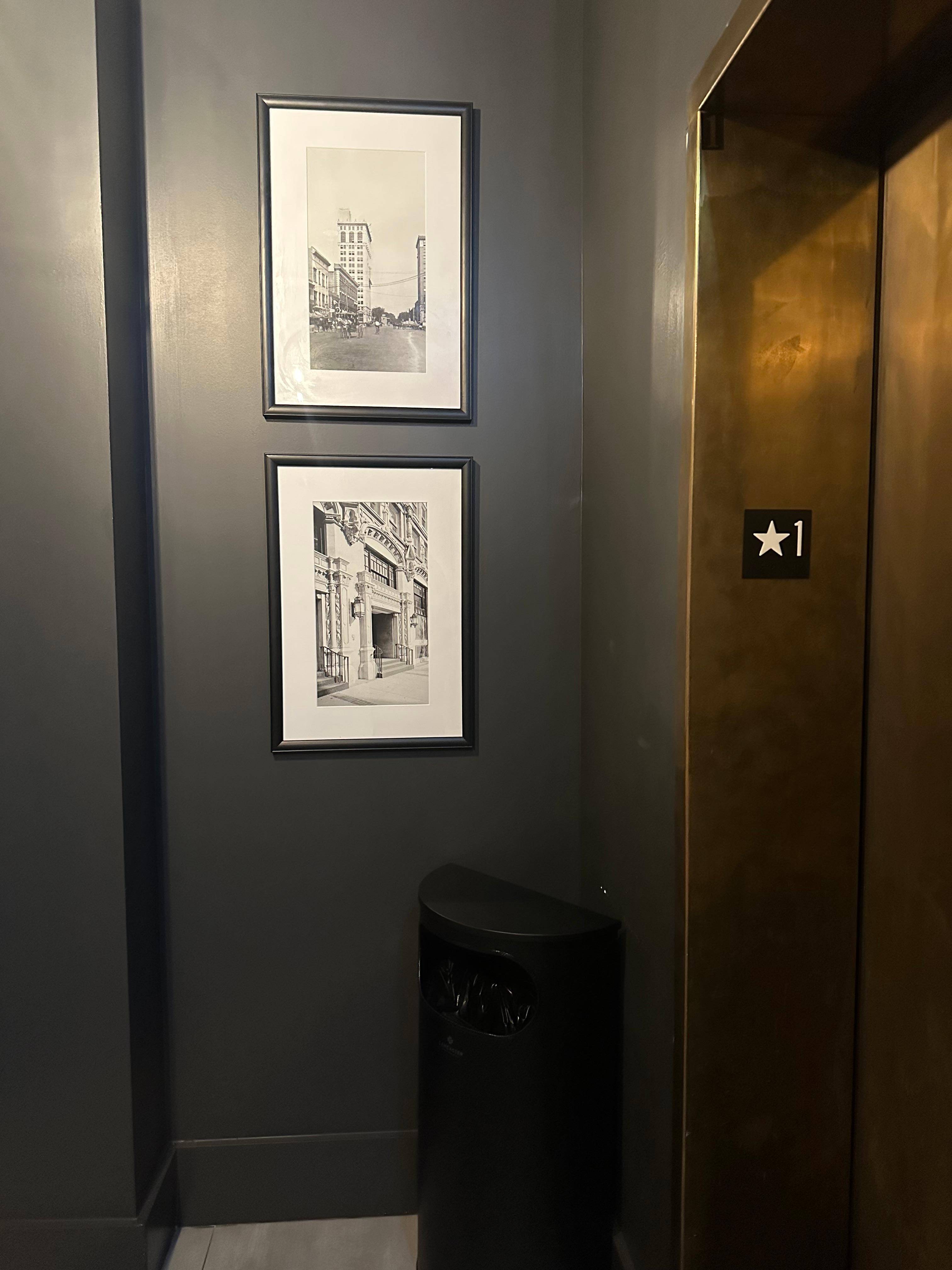 Waiting on the elevator