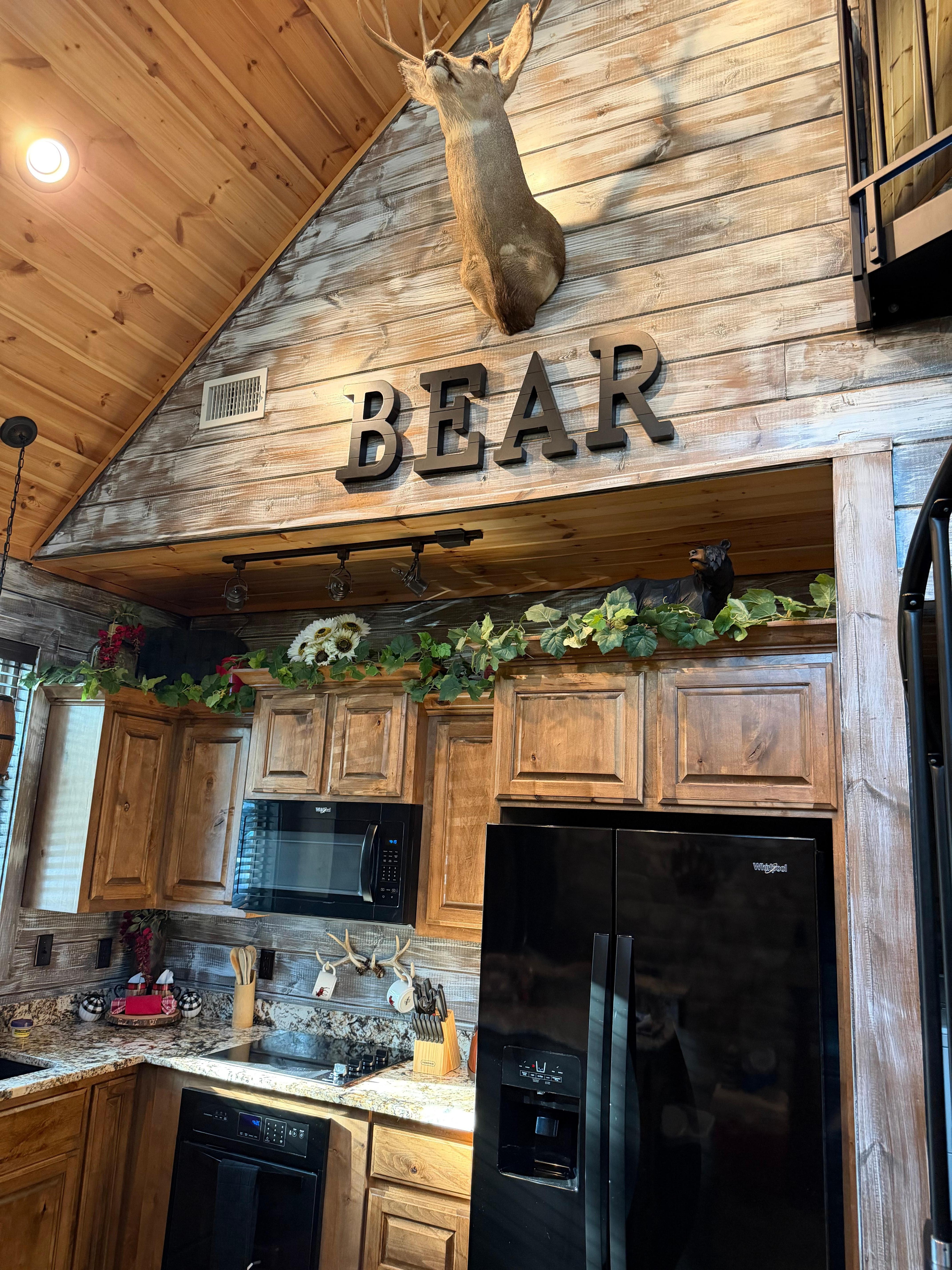 Kitchen living room bedroom 