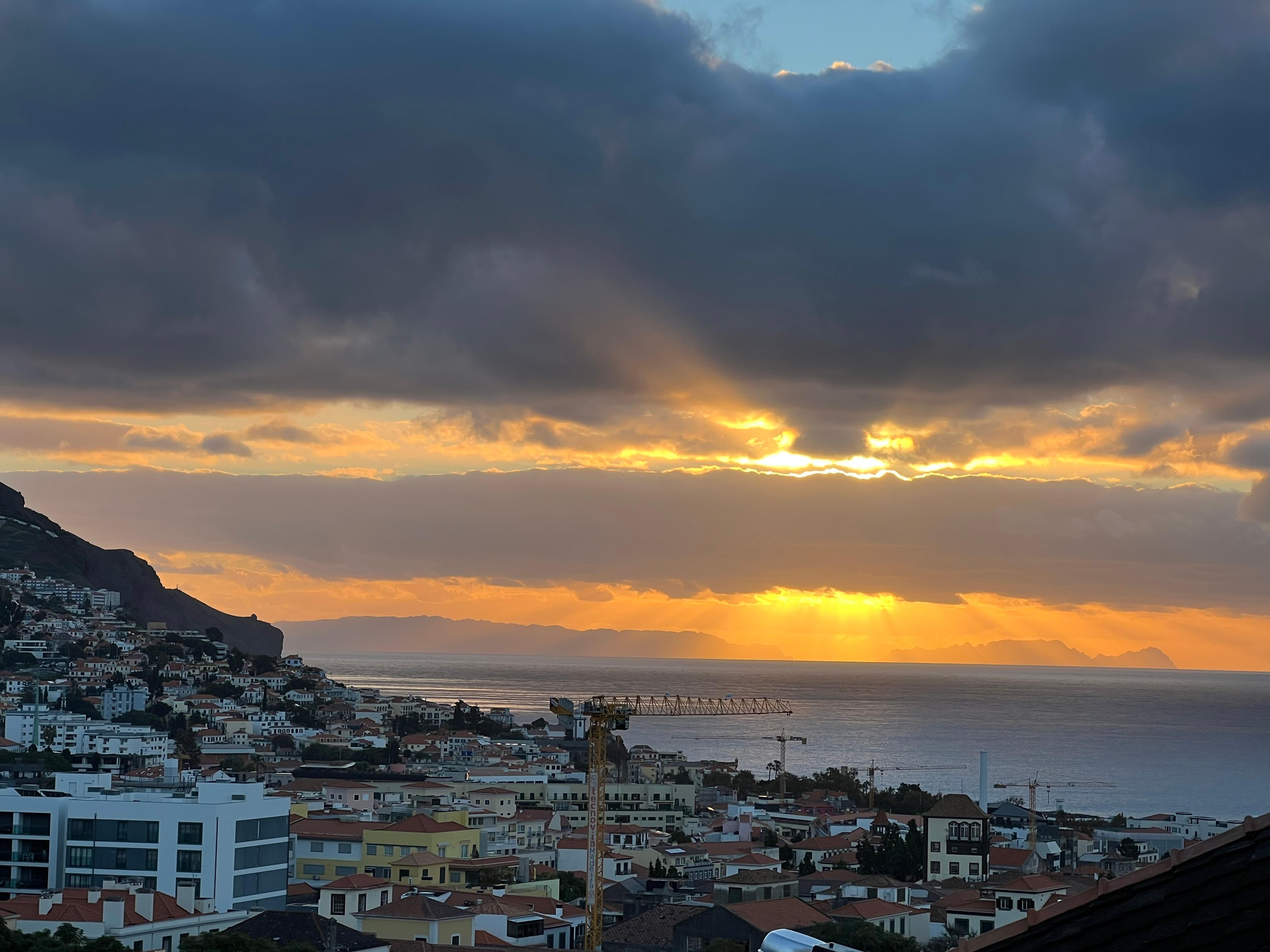 Ausblick beim Frühstück 