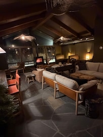 Lounge area in main building