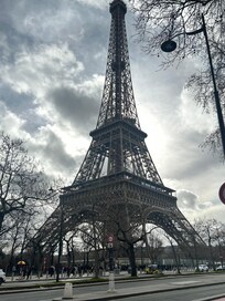 Great walk to see the Eiffel Tower