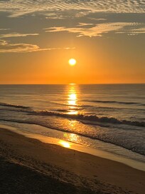 Sunrise from the balcony