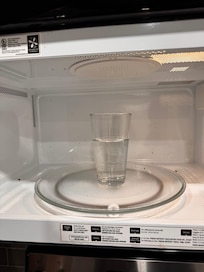 Left in microwave upon arrival