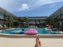 Poolside