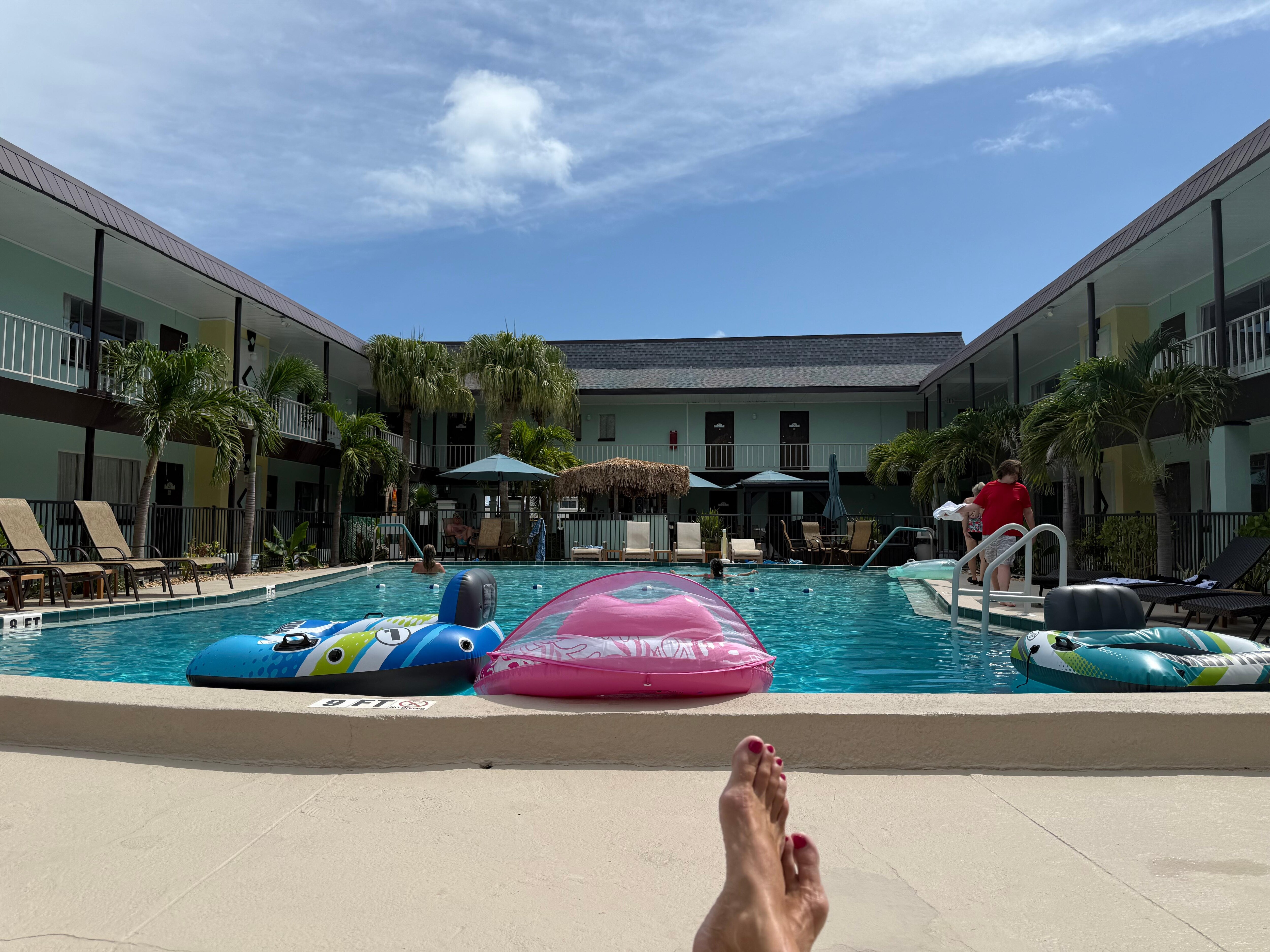 Poolside