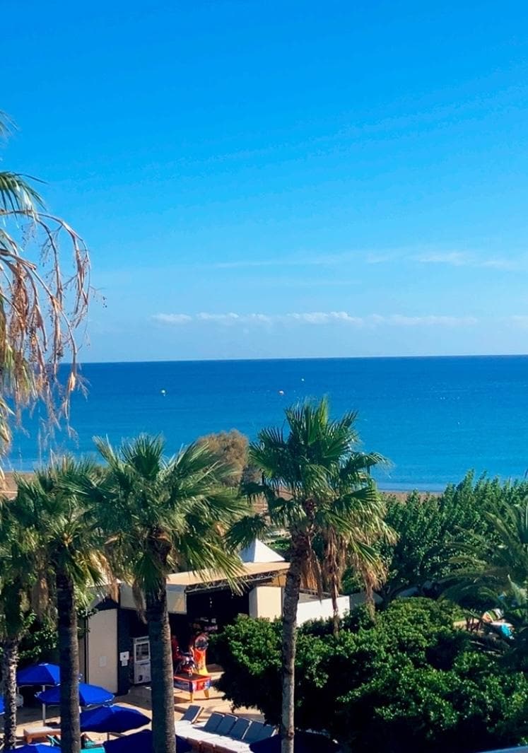 View from the sea view room