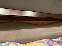 Broken Headboard in master