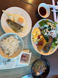 朝食ビュッフェ