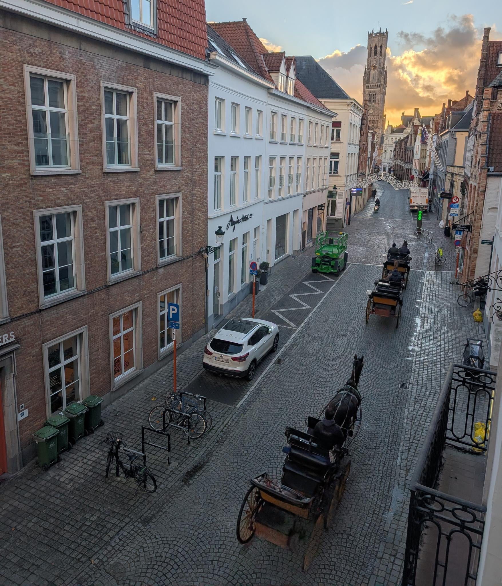 View from the living room window. 