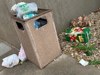 Outside door for 3 days