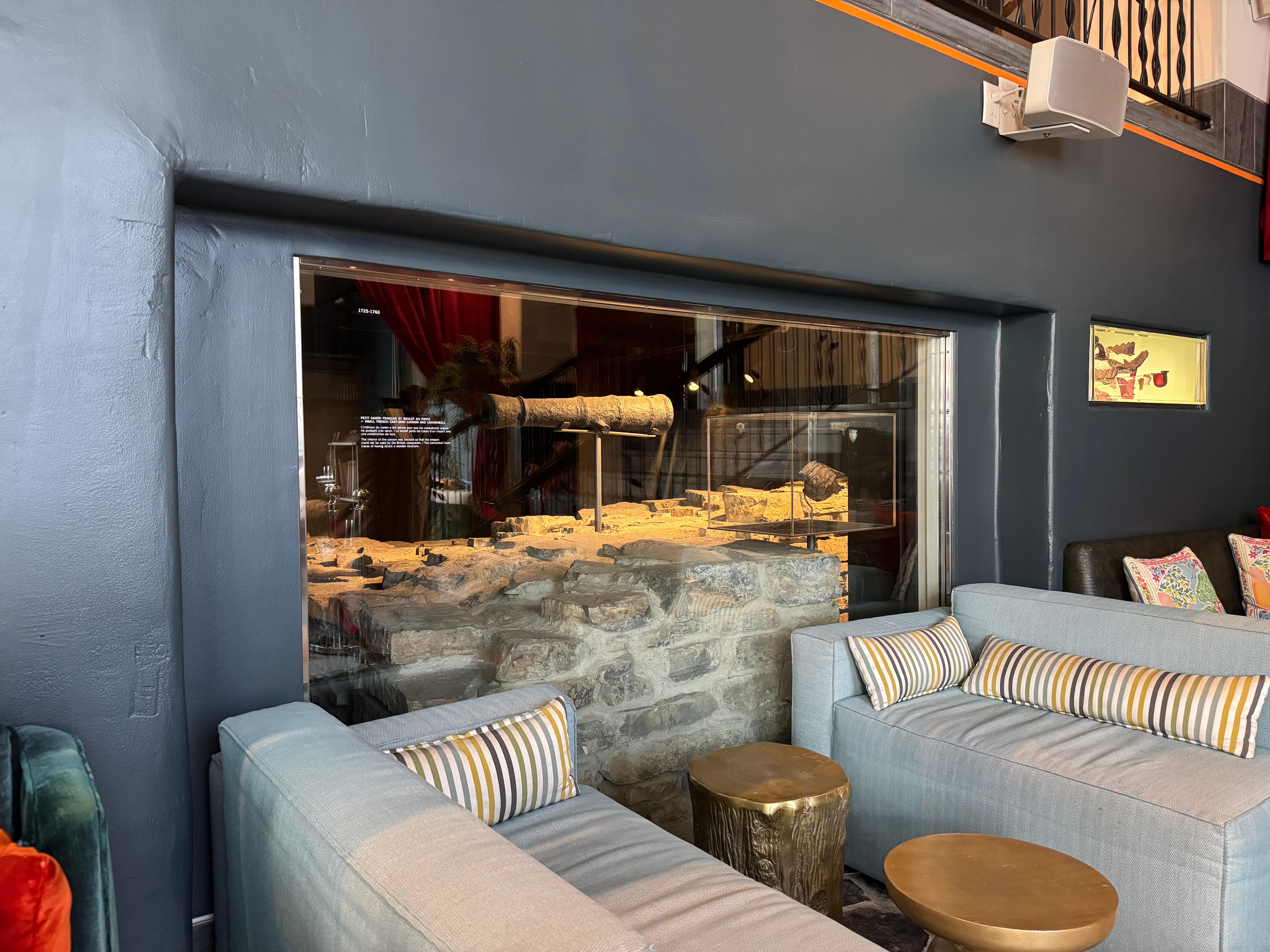 Bar area