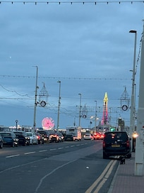 View from outside the hotel