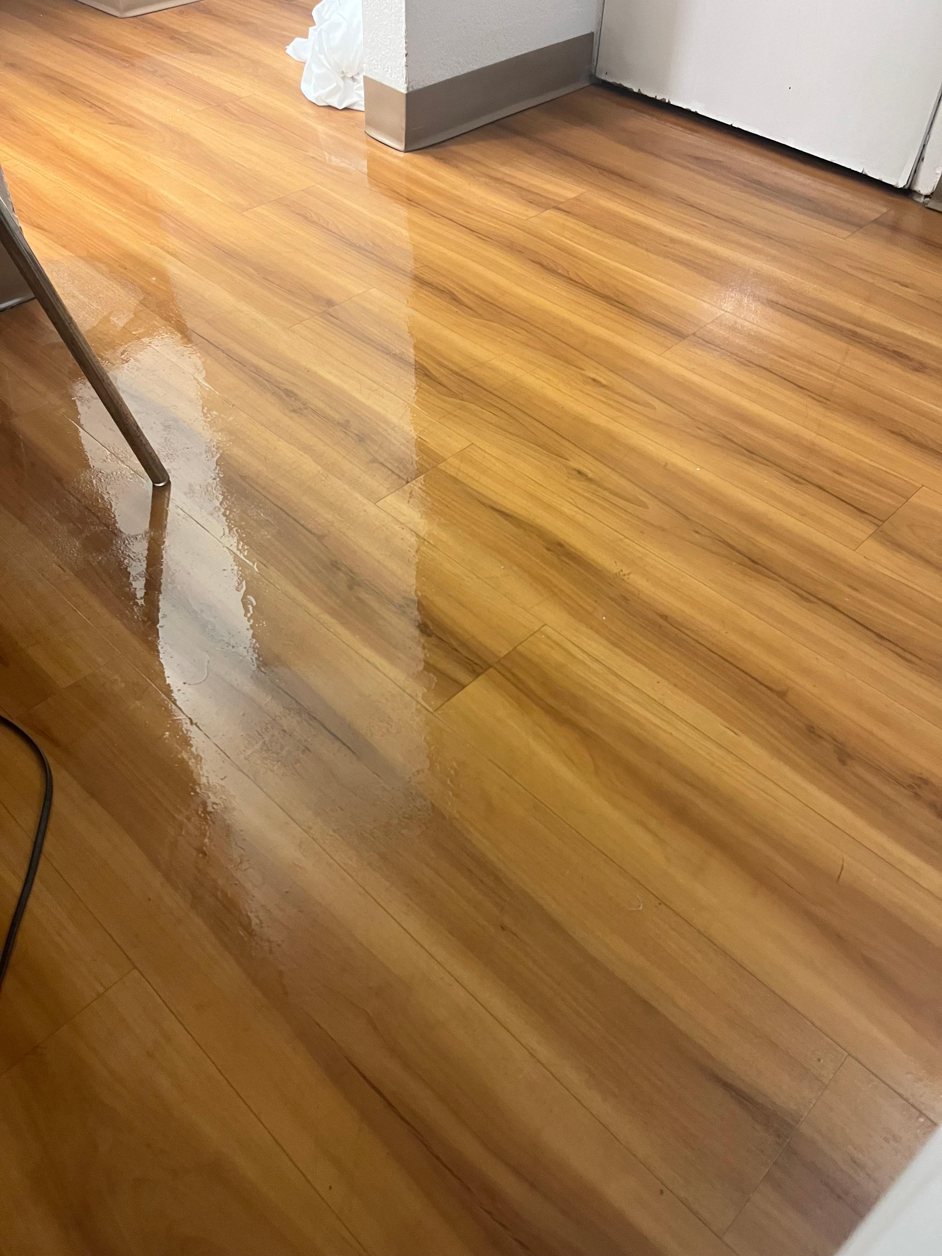 Wet floor