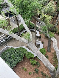 View from sun deck located on fourth floor