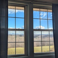 You don't even have to get up off the sofa to see the beautiful views!!! :)