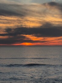 Sunset view from livingroom