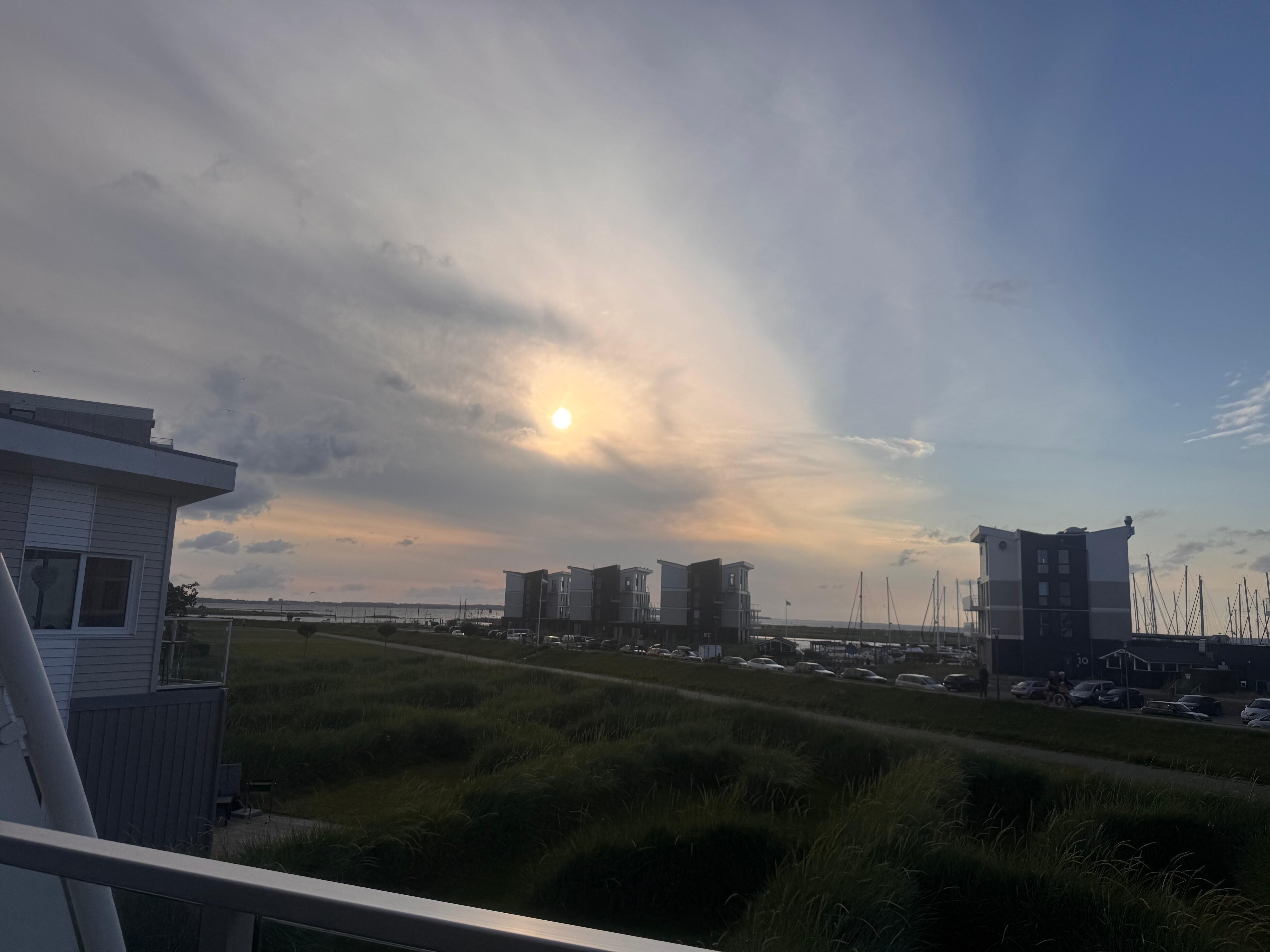 Blick vom Balkon 