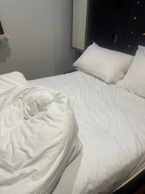 Cama sem estar feita