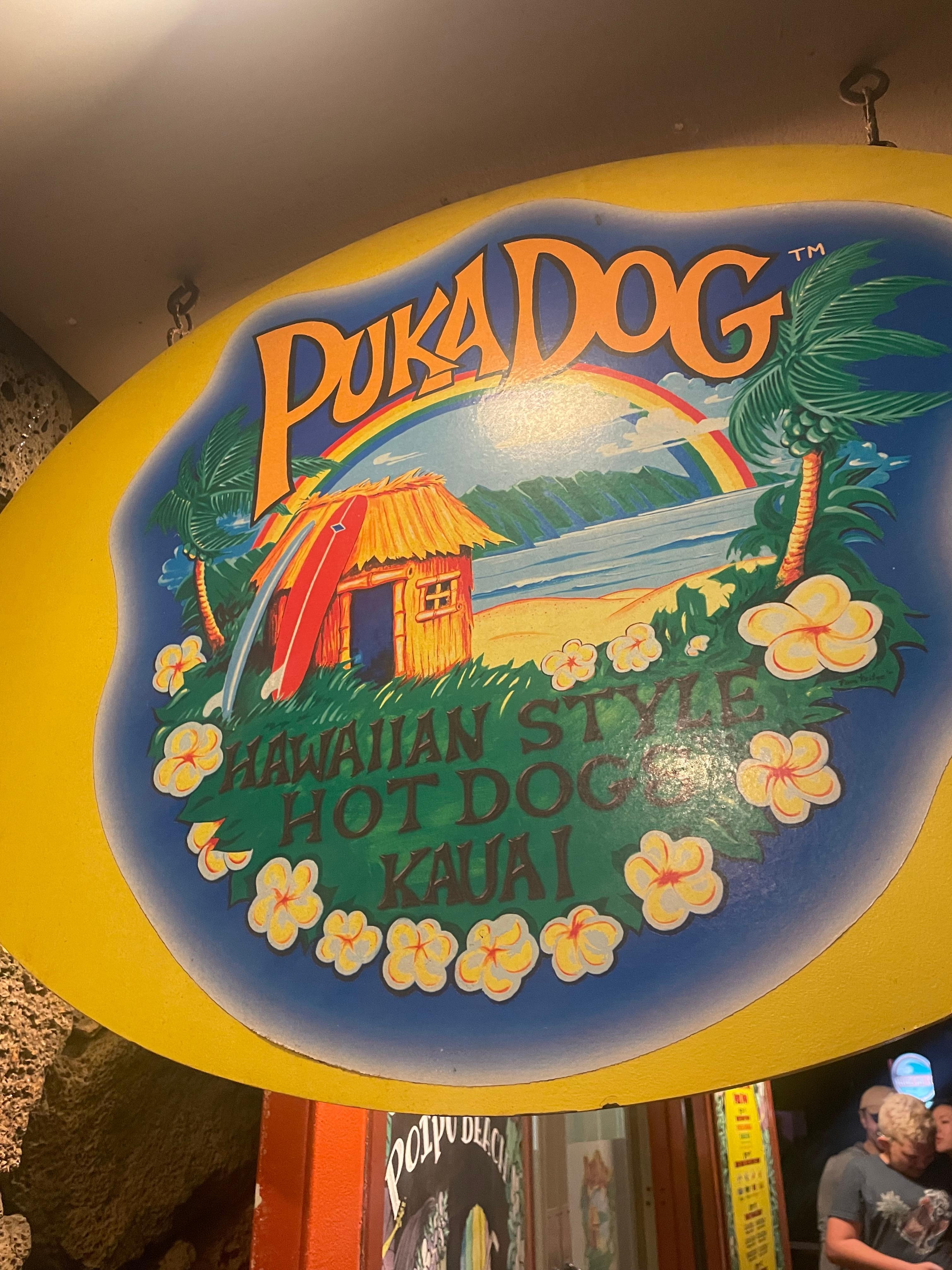 Famous hot dogs, at the beach. 40 mins away